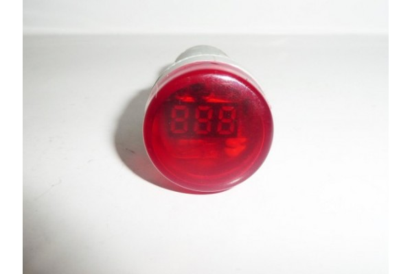 Digital Panel Meter, Power Indicator, Red Light (230VAC), KH